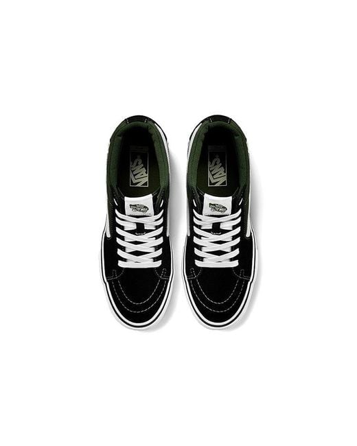 Vans Black Sk8 Mid for men