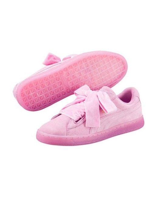 PUMA Pink (Wmns) Suede Heart Reset 'Prism'
