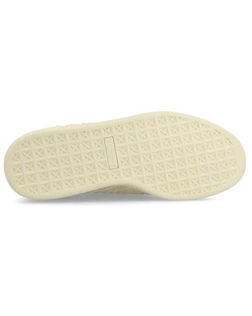 PUMA White (Wmns) Basket Heart Teddy Y'