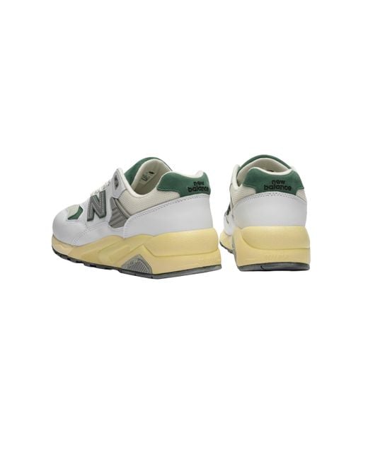 New Balance White 580 Nightwatch' for men