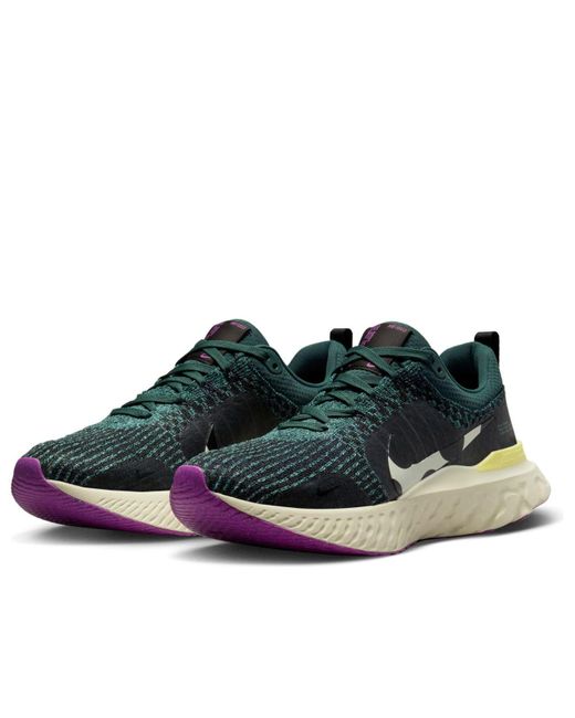 Nike Blue Infinity React 3 'Mineral Faded Spruce' for men