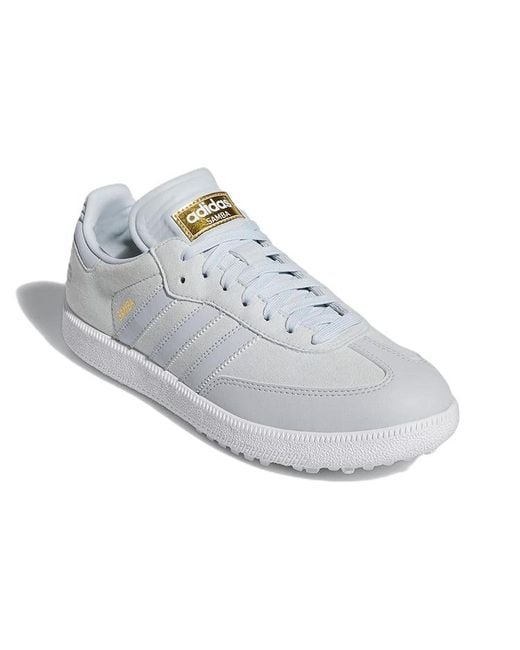 Adidas White Samba Spikeless Golf Se 'Halo' for men