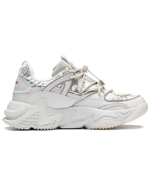 Li-ning White (Wmns) Counterflow Wuxing Fashion Show 'Milk'
