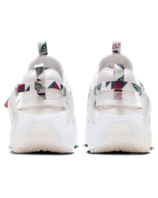 Nike White (Wmns) Air Huarache Craft Multi Patch'