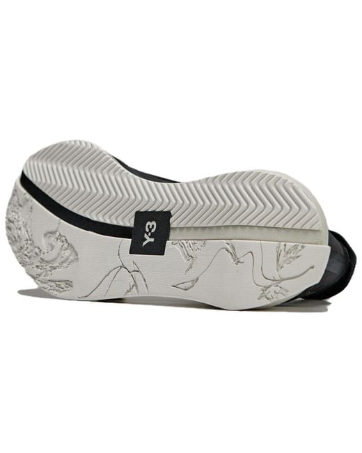 Adidas Black Y-3 S-Gendo Run Chalk Pearl' for men