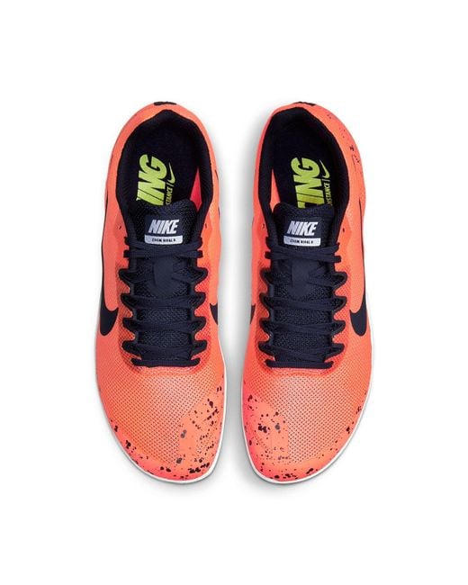 Nike Red Air Zoom Rival D 'Bright Mango' for men