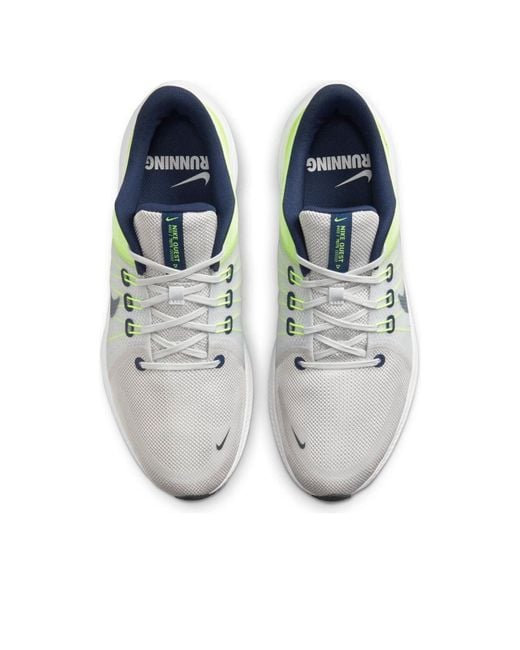 Nike White Quest 4 'Photon Dust Volt Glow' for men