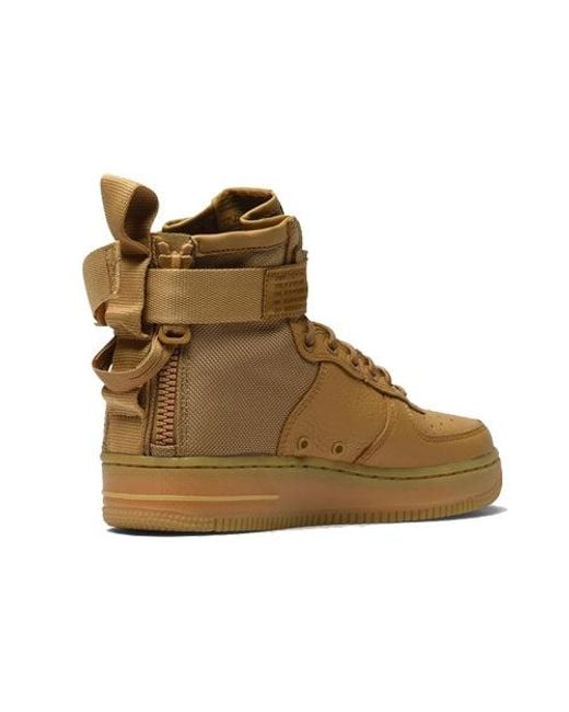 Nike Brown (Wmns) Sf Air Force 1 Mid 'Elemental'