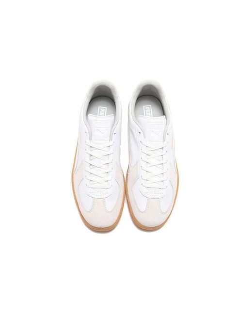 PUMA White Army Trainer Gum' for men