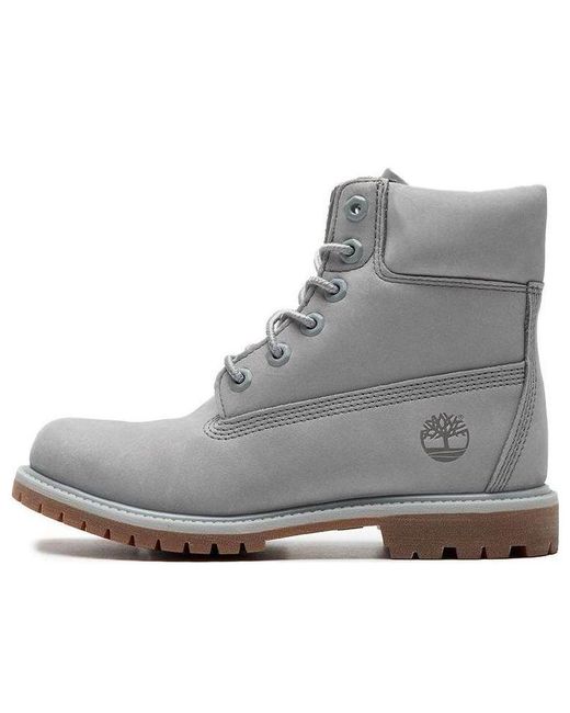 Timberland Gray 50th Anniversary Edition 6 Inch Waterproof Boots