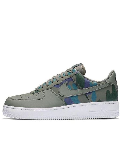 Nike Blue Air Force 1 '07 Lv8 'Country Camo' for men