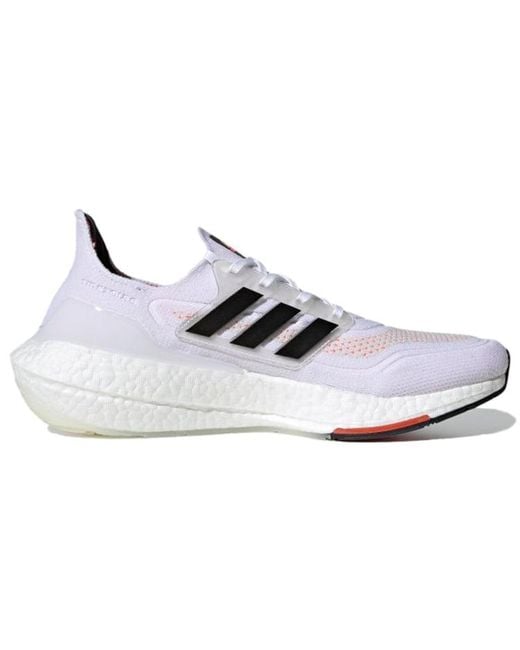 Adidas White Ultraboost 21 'Tokyo' for men