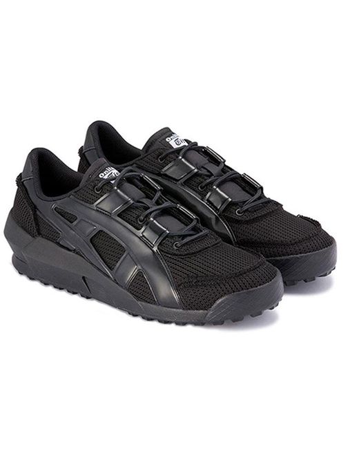 Onitsuka Tiger Black Big Logo Trainer for men