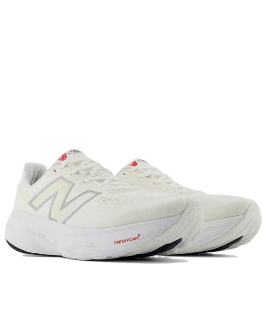 New Balance White Fresh Foam X 1080 V14 2E Metallic Sea Salt' for men
