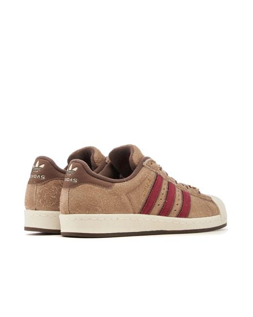 Adidas Brown X Teenage Mutant Ninja Turtles Superstar 'Master Splinter' for men