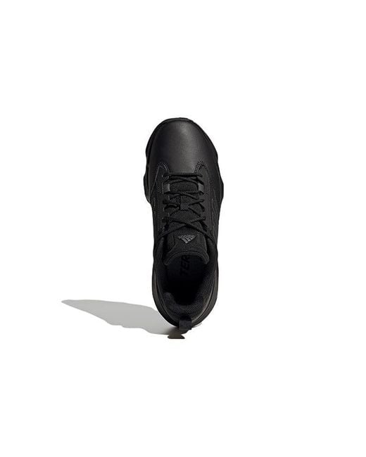 Adidas Black Terrex Unity Lea Low for men
