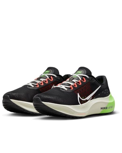 Nike Black Zoom Fly 5 Road Running Shoes for men