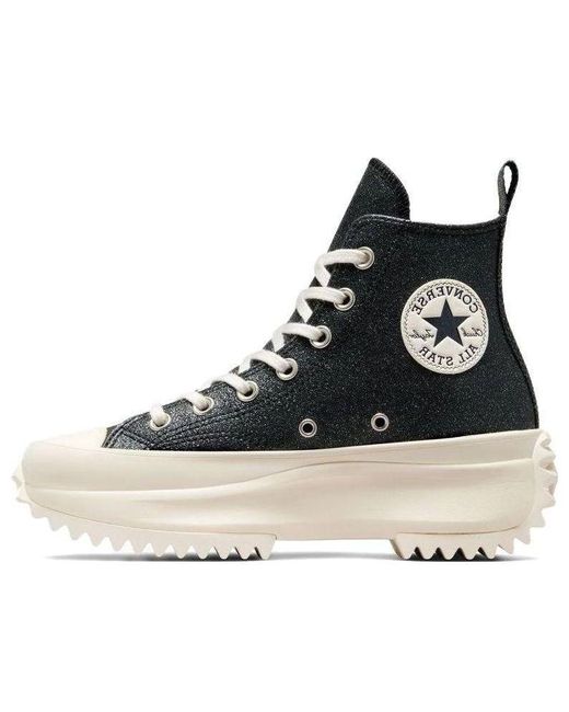 Converse Blue Run Star Hike Leather High Top for men