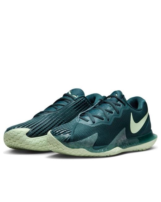 Nike Green Court Air Zoom Vapor Cage 4 Rafa 'Deep Jungle Lime Ice' for men