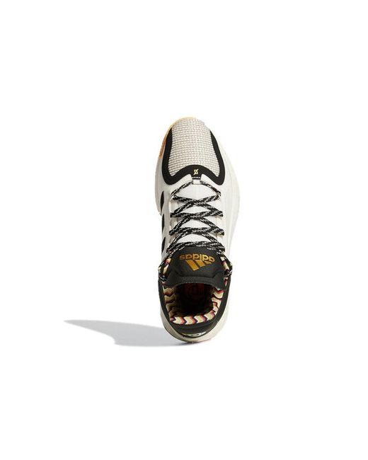 Adidas White D Rose 11 for men