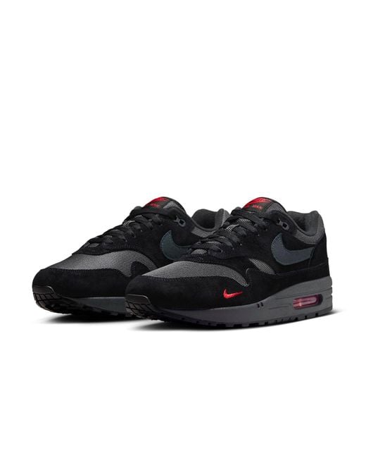 Nike Black Air Max 1 Shoes for men