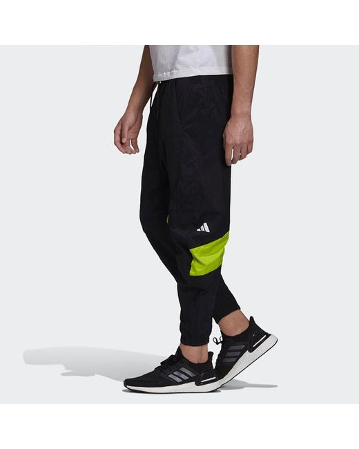 Adidas Black M Urban Wv Pant Sports Bundle Feet Long Pants for men