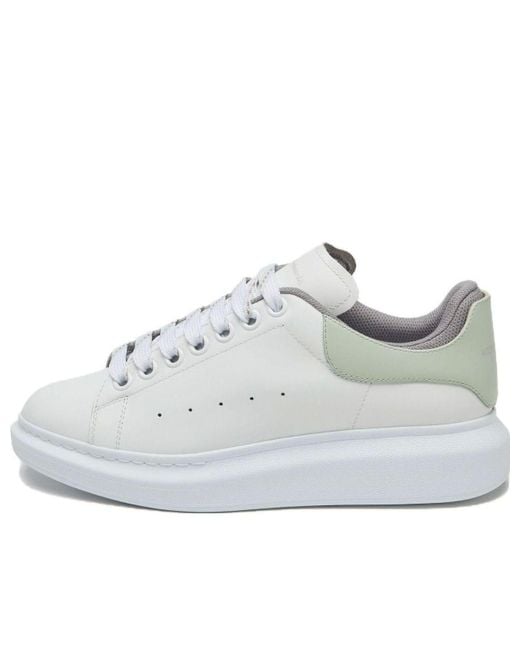 McQueen White (Wmns) Oversized Sneaker Mint Cement'