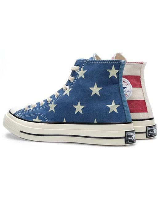 Converse Blue Chuck Taylor All Star 70S High 'Vintage Flag' for men