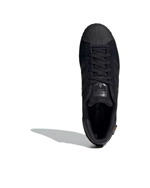 Adidas Black Superstar 'Core' for men