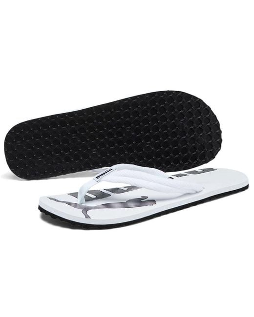 PUMA White Epic Flip V2 Sandal for men