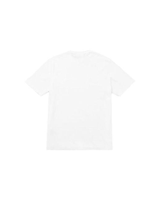 Adidas White Originals Vocal Logo Tee Printing Short Sleeve for men