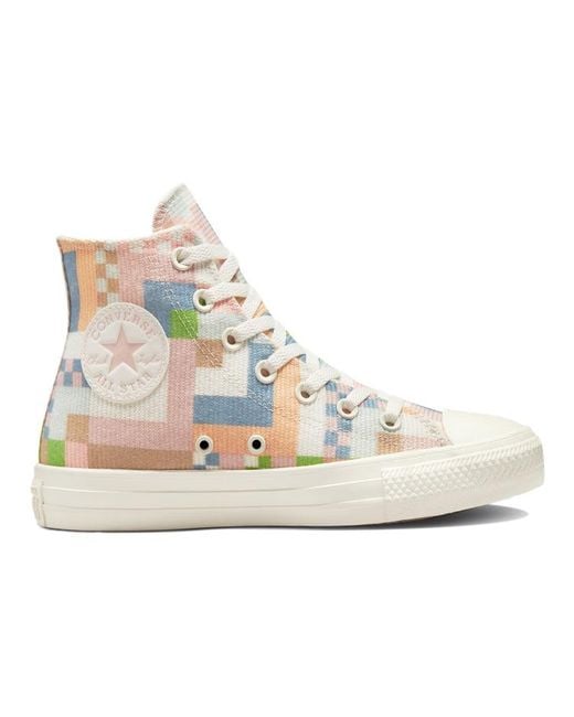 Converse Multicolor (Wmns) Chuck Taylor All Star High 'Crafted Abstract Stripes'