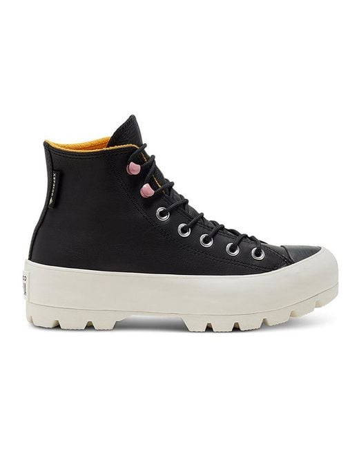 Converse Black (Wmns) Chuck Taylor All Star Lugged Winter High Gtx Saffron'