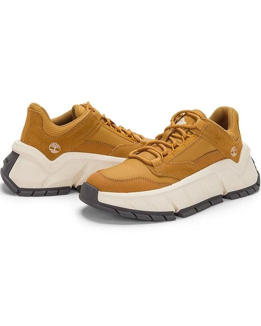 Timberland Brown (Wmns) Turbo Low Trainers 'Wheat Suede'