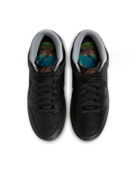 Nike Black Dunk Mid Premium 'Halloween' for men