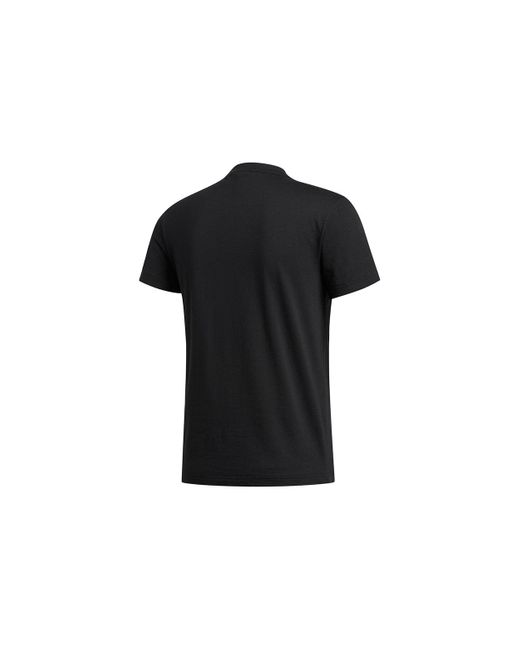 adidas Gfx T Ng Ogo Printing Sports Round Neck Short Seeve Back in Black  for Men | Lyst