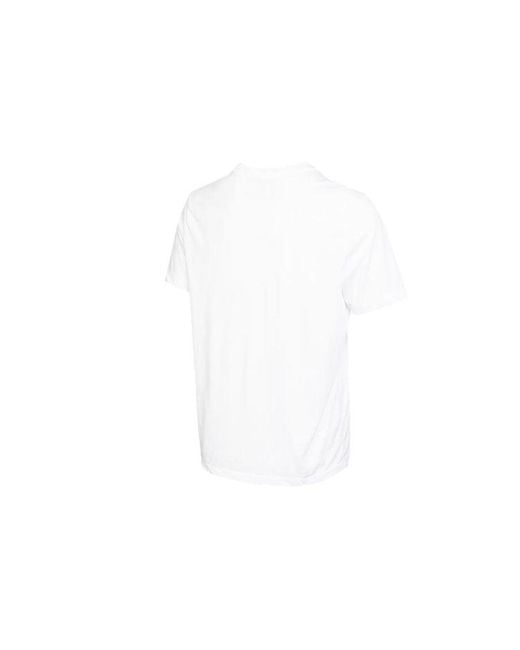 Nike Blue Just Do It Alphabet Printing Round Neck Short Sleeve for men