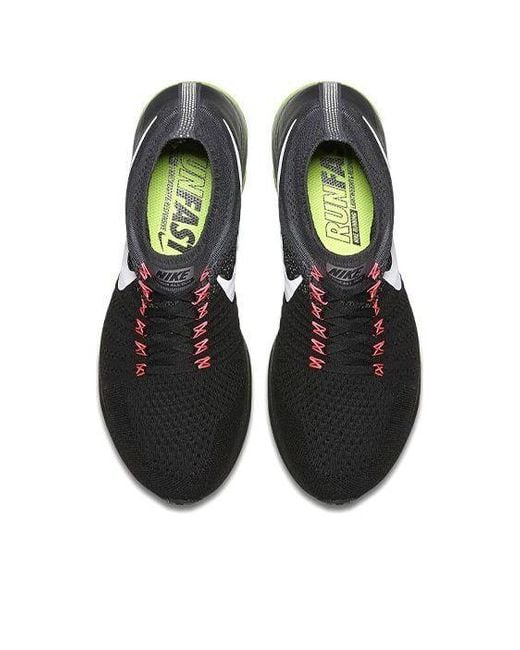 Nike Black Zoom All Out Flyknit Volt' for men