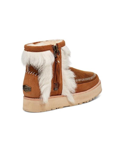 Ugg Brown (Wmns) W Fluff Punk Boot