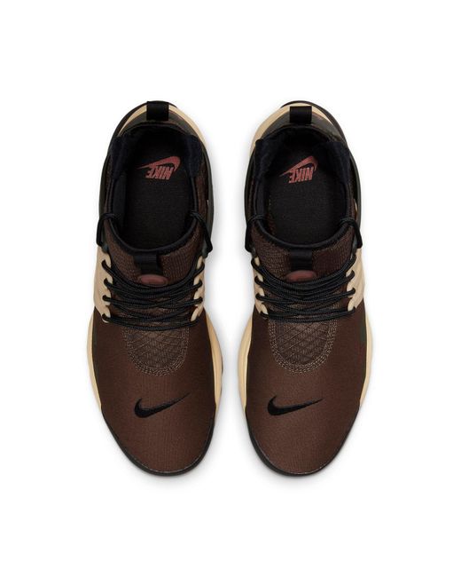 Nike Black Air Presto Mid Utility 'Baroque Sesame' for men