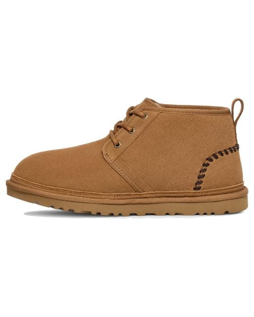Ugg Brown Neumel Deco Suede Boot 'Chestnut' for men