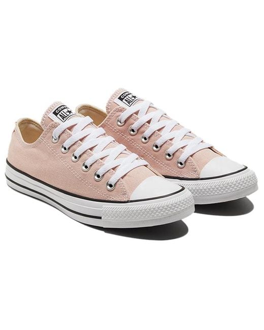 Converse Pink Chuck Taylor All Star Canvas Shoes Lo Clay' for men