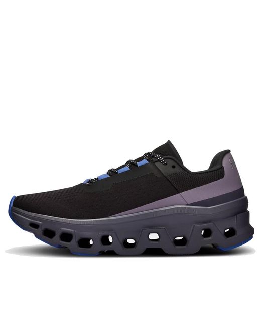 On Shoes Black (Wmns) Cloudmonster 'Magnet Shark'