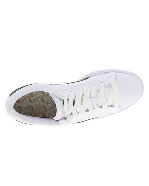 PUMA White Basket Lfs for men
