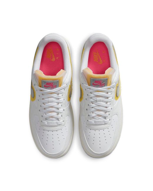 Nike White (Wmns) Air Force 1 '07 Lx Metallic'