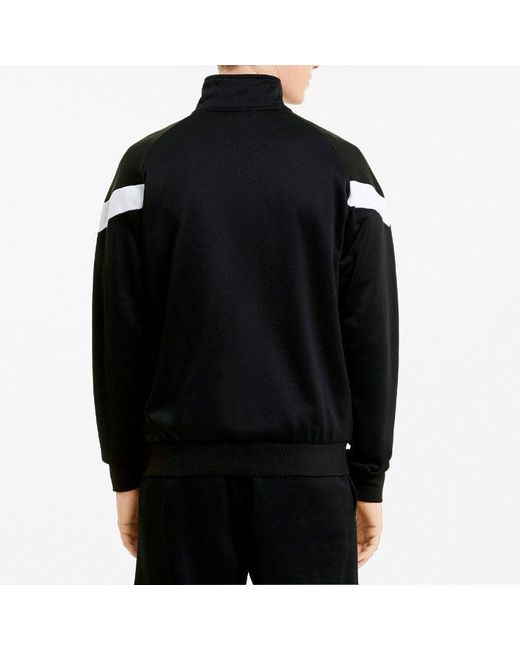 PUMA Black Iconic Mcs Track Jacket for men