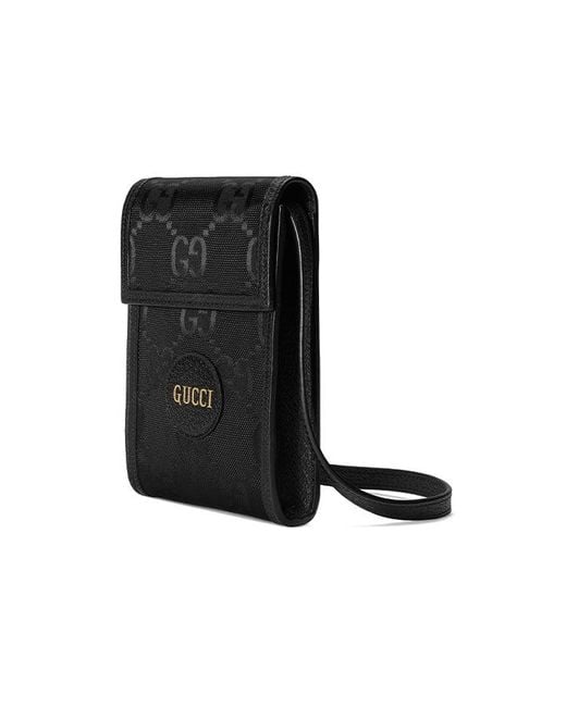 Gucci Black Off The Grid Otg Environmental Friendly Series Logo Messenger Bag for men