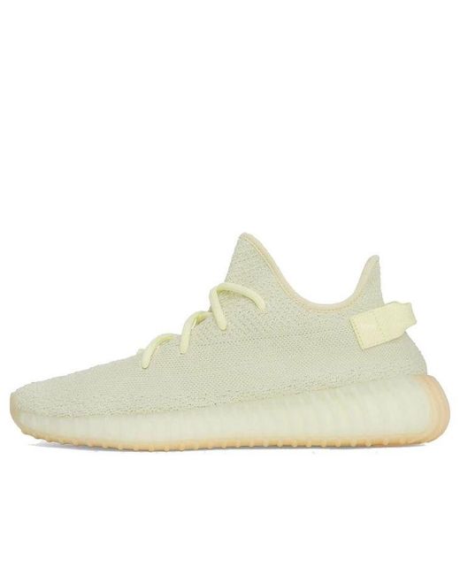 Adidas White Yeezy Boost 350 V2 'Butter' for men