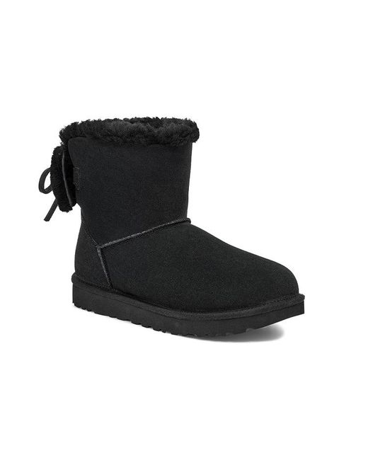 Ugg Black (Wmns) Classic Double Bow Mini