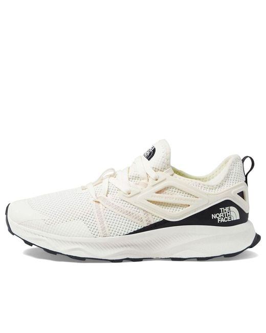 The North Face White Oxeye Tech Running Shoes
